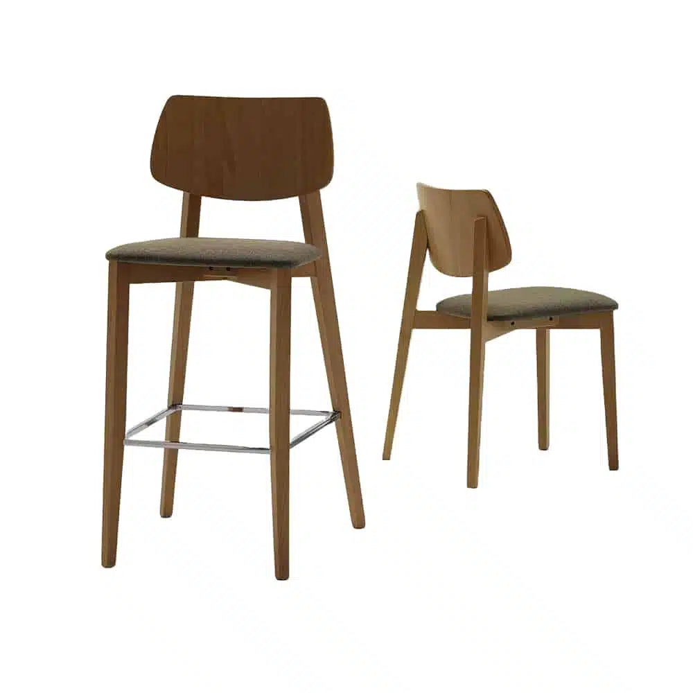 Regency Brown Bar Stool