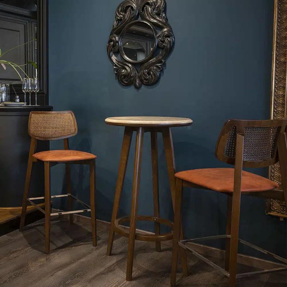Regency Brown Bar Stool